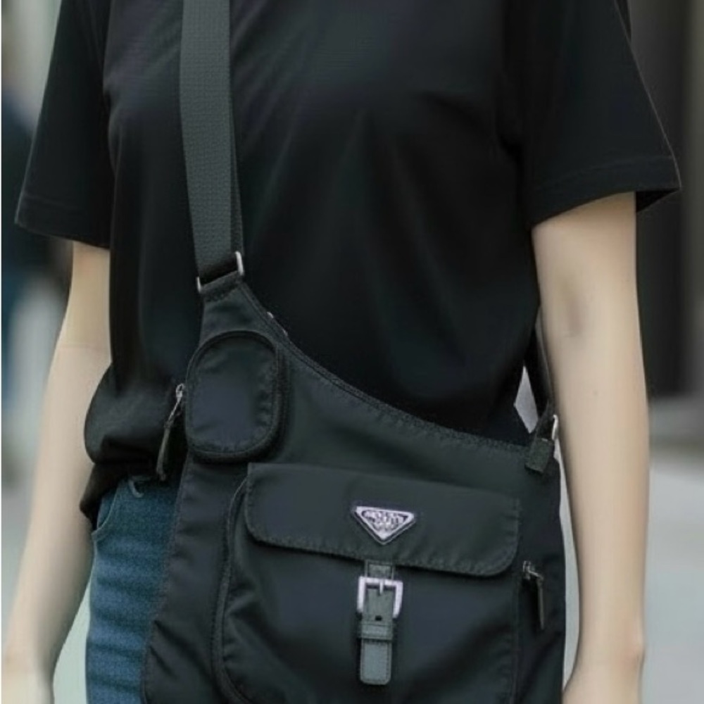 Prada Tessuto Nylon Crossbody Bag AUTHENTIC!